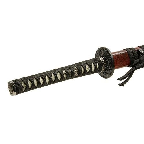 NEU-041 模造刀剣 アルミ刀身タイプ 石目シリーズ・赤石目 大小セット