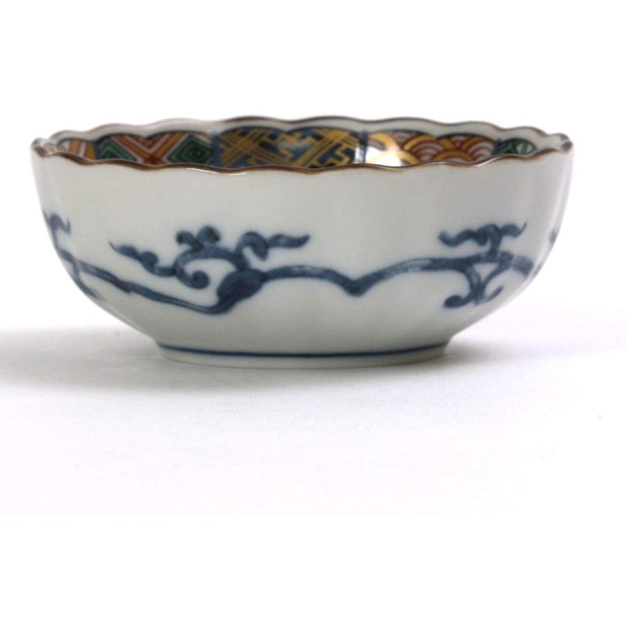 ギフト箱入】美濃焼/JAPAN 染錦祥瑞 小鉢揃 Φ10.5x高4cm【5pcs入】電子