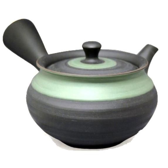 常滑焼 急須【帯網急須】宇幸 黒窯変 約300ml : 虹八 kohya - 通販