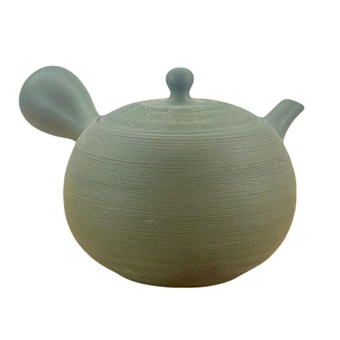 常滑焼 セラメッシュ茶こし急須 石龍 上村夏江 窯変松皮（黒/朱/緑