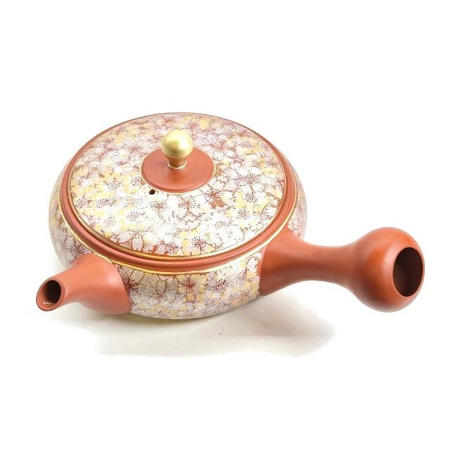 神戸　九谷焼 KS-441九谷焼赤絵染付庄三写し盃 全10客揃え 九谷印付 - 石川