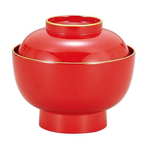 新品・未使用】会津塗 乙造作 金彩蒔絵 本漆塗仕上げ 蓋付きお吸物椀 5