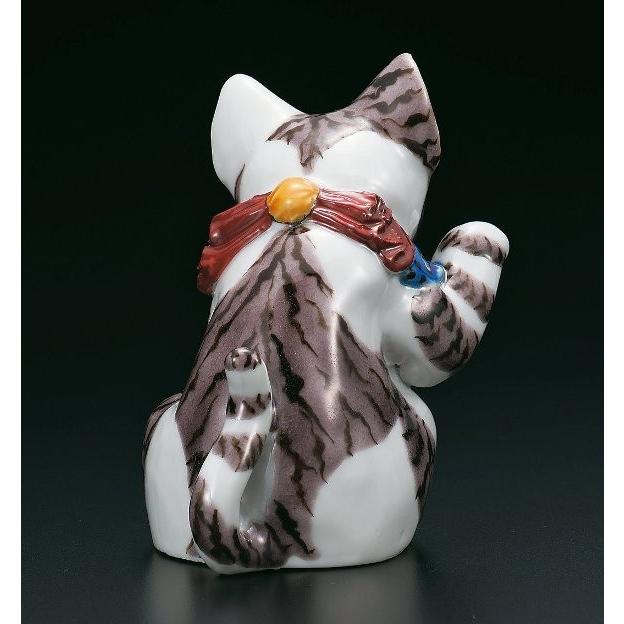 受注生産品】九谷焼縁起置物 4号招き猫 虎丸 山田義明作(伝統 受注生産品】九谷焼縁起置物 4号招き猫 虎丸 山田義明作(伝統