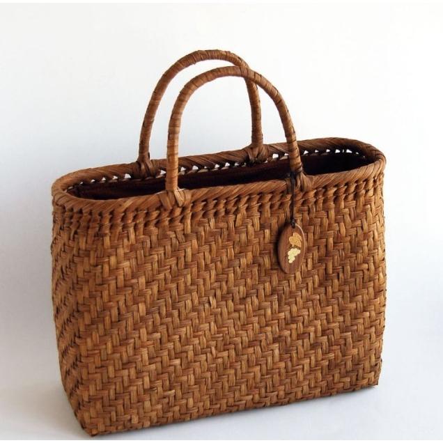 wild grapevine bag 山葡萄 かごバック/かぶせ・内布付 <やまぶどう籠