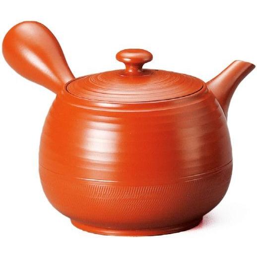 常滑焼 大容量！たっぷりサイズ。常滑焼急須【大きい急須/帯アミ茶こし