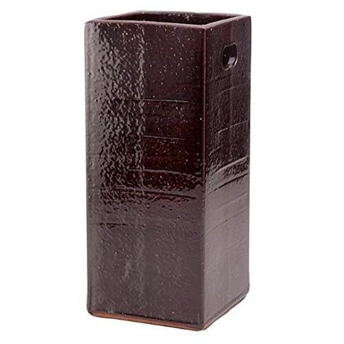 ※信楽焼※傘立て 信楽焼・傘立て umbrella stand 飴 角 Sku-5（信楽焼・傘立） : 虹八