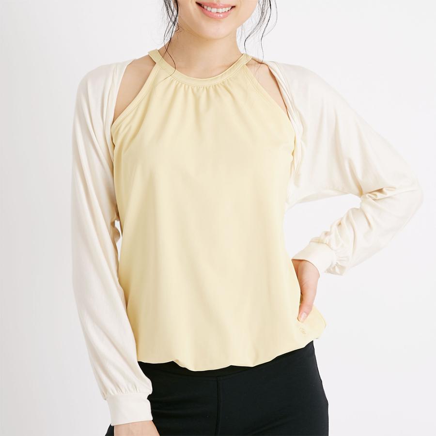 スリア suria ヨガウェア 定番 ソフィアボレロ ヨガウェア トップス ボレロ ヨガ ピラティス ウェア | suria | 17