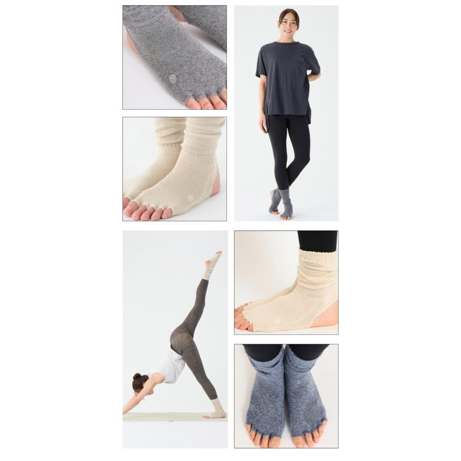 スリア ヨガ ソックス suria ヨガ 靴下 カルドゲッタ ヨガ靴下 滑り止め 五本指 ピラティス ヨガウェア ５本指  レディース メンズ ブランド おしゃれ かわいい | suria | 02