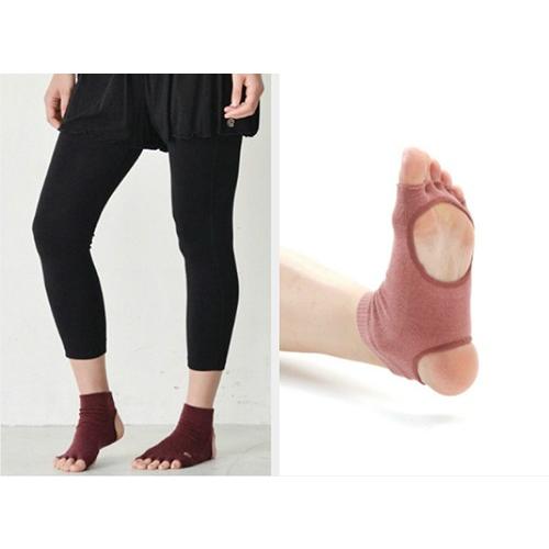 suria スリア ヨガソックス 5本指 滑り止め ヨガ ソックス 靴下 ケーブソックス | suria | 02