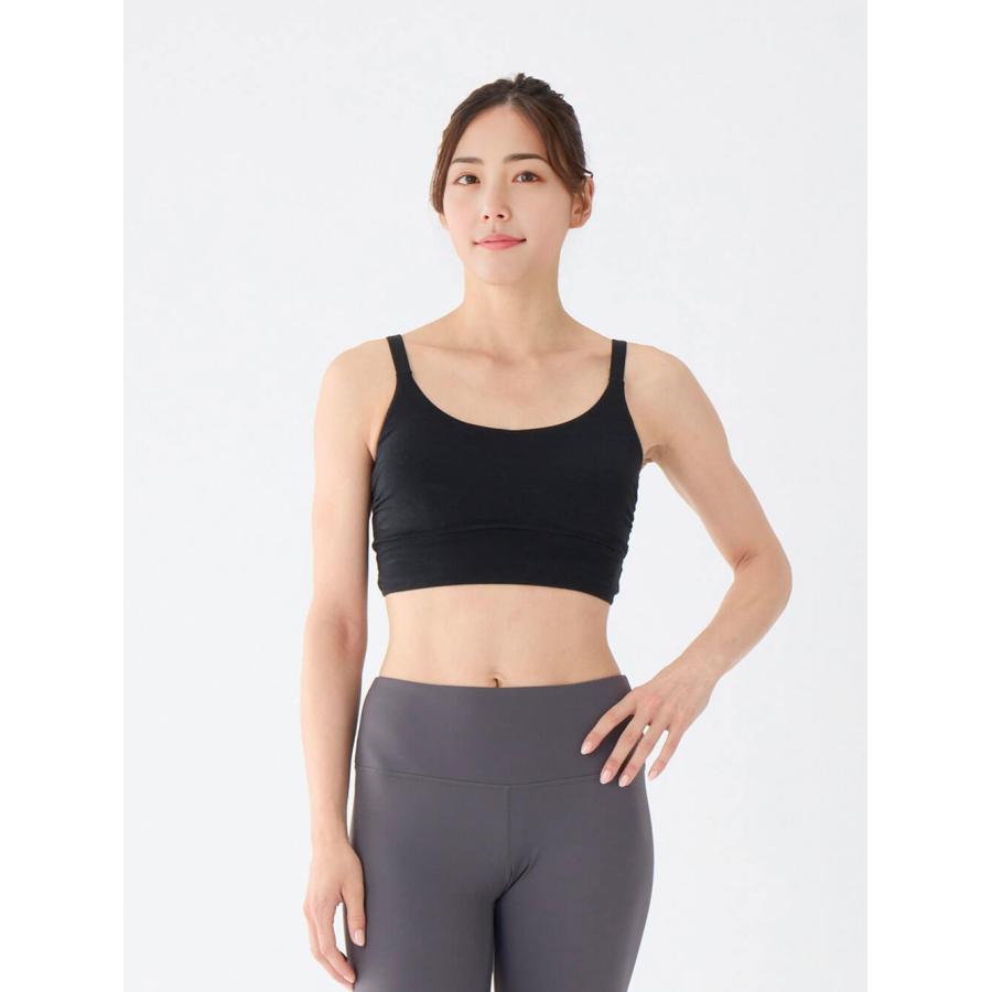 suria スリア ヨガウェア ブラトップ カップ付き ブラ リリーズブラ su-b505 リニューアル フィット おしゃれ 2024 新作 | suria | 01