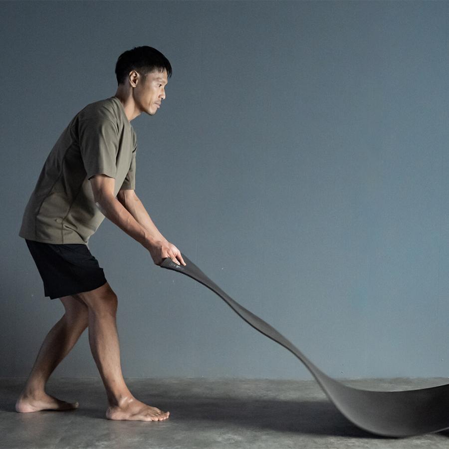 スリア ヨガウェア パンツ メンズ ピアーズショートパンツ su-p666 ヨギ suria 2024 オールシーズン 新作 ロゴ シンプル 無地 多機能 接触冷感 軽量 吸水速乾 シ | suria | 14