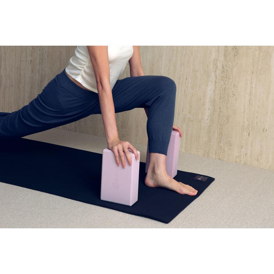 2点セット suria スリア ヨガブロック ヨガ ブロック ヨガ ピラティス プロップス おしゃれ かわいい くすみカラー 使い方 | suria | 11