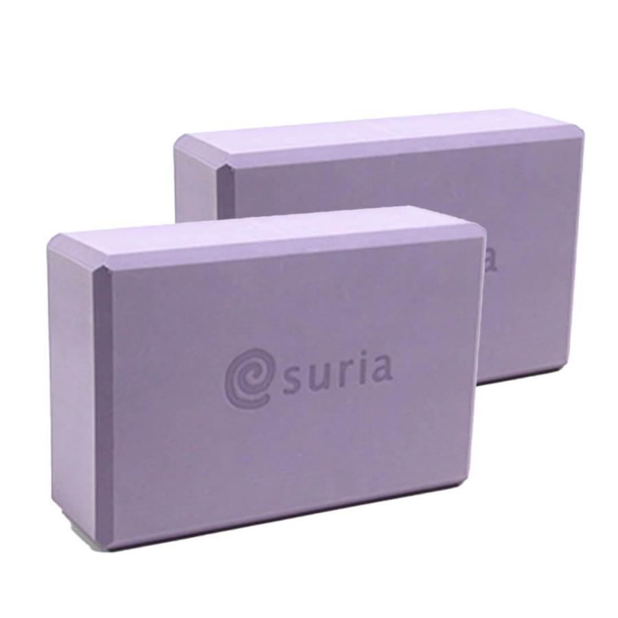 2点セット suria スリア ヨガブロック ヨガ ブロック ヨガ ピラティス プロップス おしゃれ かわいい くすみカラー 使い方 | suria | 05