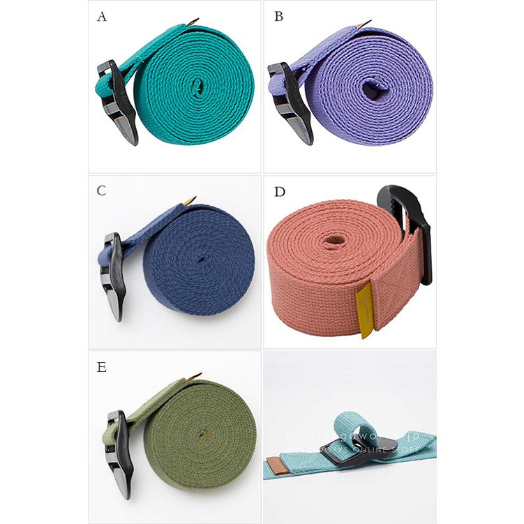 ヨガワークス ヨガベルト YOGAWORKS 240cm ヨガ ピラティス バレエ プロップス 補助 | ヨガワークス | 01