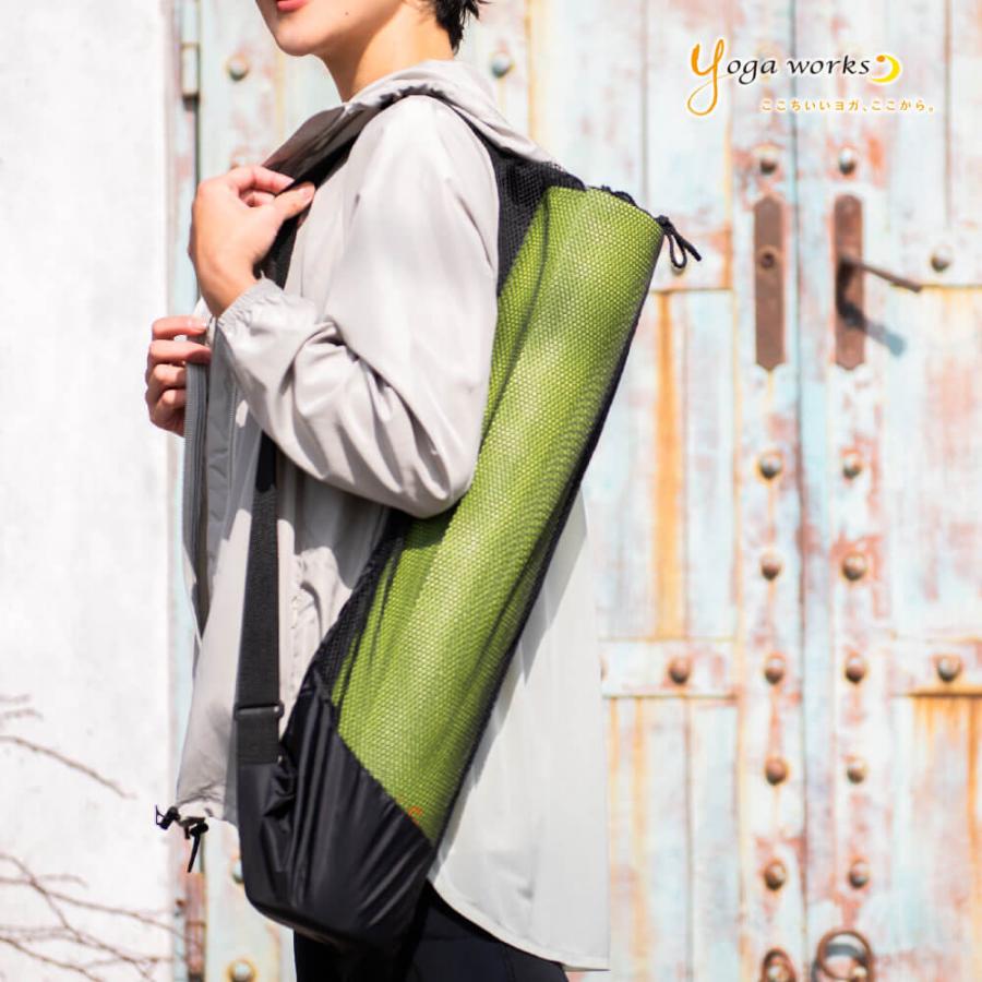 ヨガワークス ヨガマット ケース メッシュバッグ ヨガマット バッグ ケース 6mm対応 yogaworks | ヨガワークス | 01