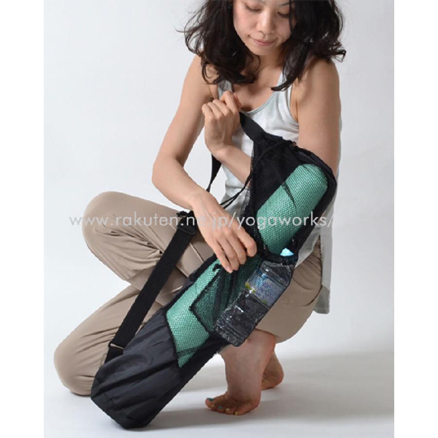 ヨガワークス ヨガマット ケース バッグ ポケット付きメッシュバッグ yogaworks | ヨガワークス | 04