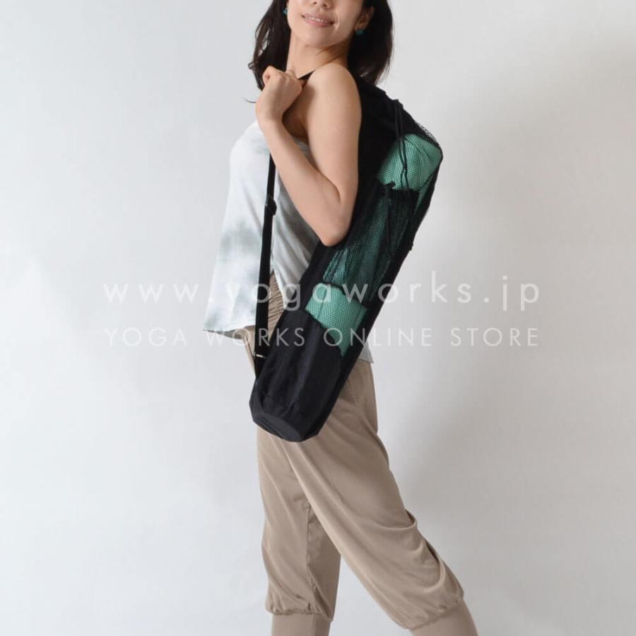 ヨガワークス ヨガマット ケース バッグ ポケット付きメッシュバッグ yogaworks | ヨガワークス | 05