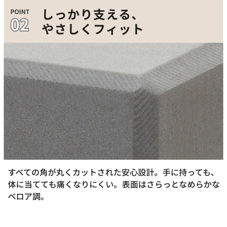 ヨガワークス ヨガブロックA 2個セット｜高密度 EVA 軽量 ブロック