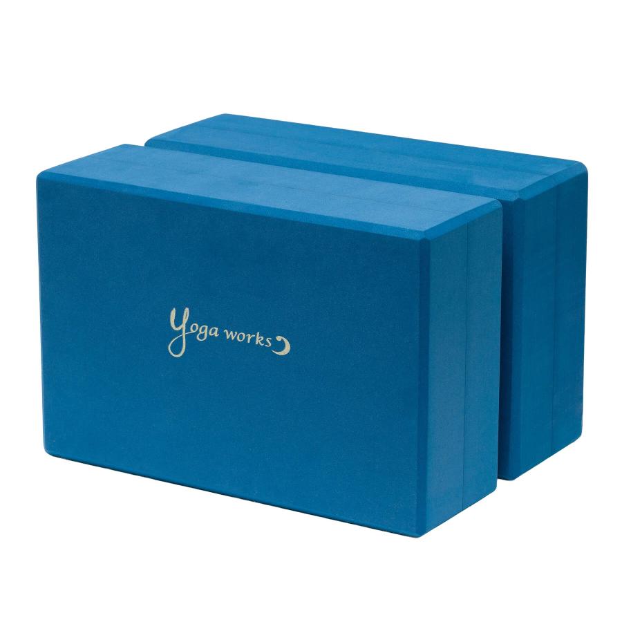 ヨガワークス ヨガブロックA  2個セット｜高密度 EVA 軽量 ブロック｜正座 骨盤 補助 プロップス｜公式 YW-E311 送料無料 | ヨガワークス | 03