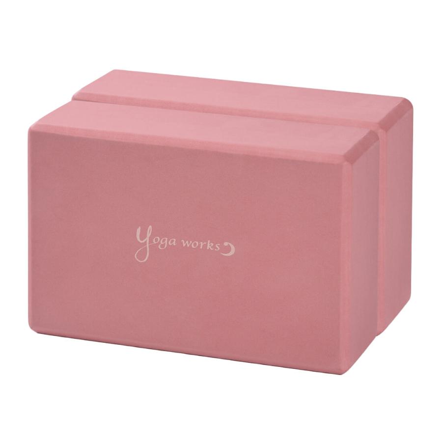 ヨガワークス ヨガブロックA  2個セット｜高密度 EVA 軽量 ブロック｜正座 骨盤 補助 プロップス｜公式 YW-E311 送料無料 | ヨガワークス | 05