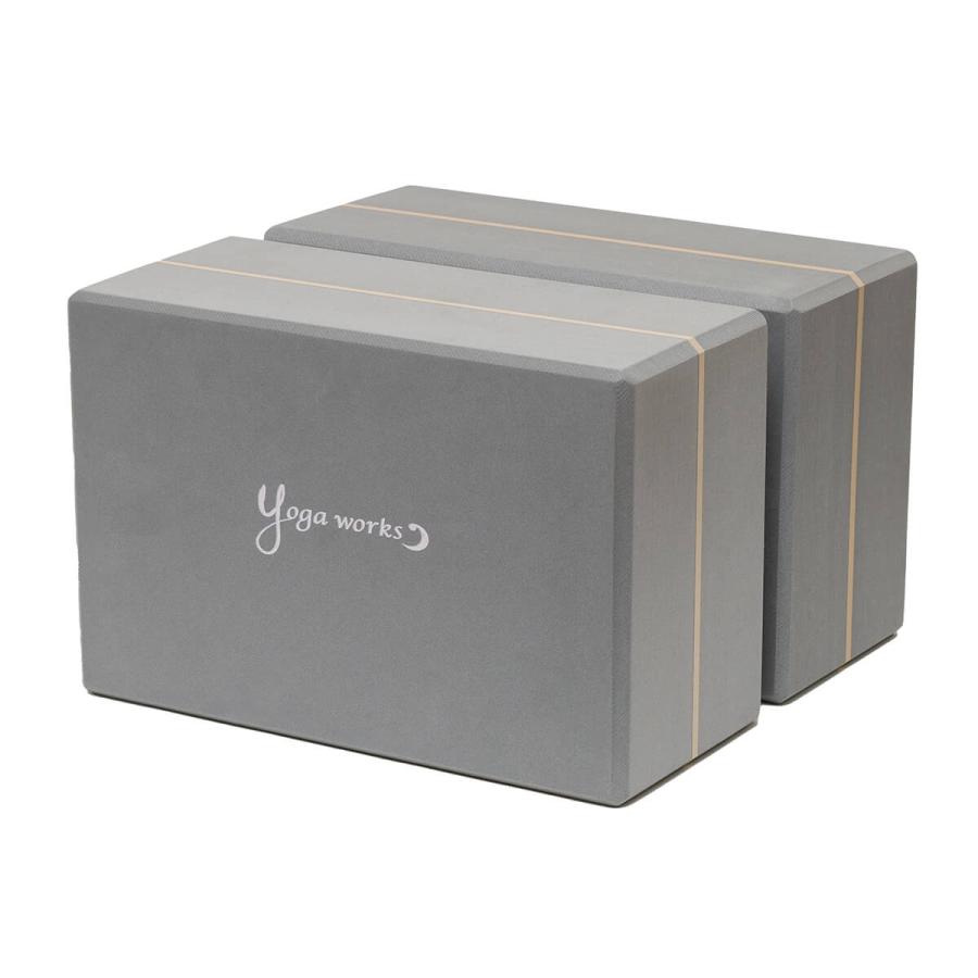 ヨガブロック ヨガワークス ヨガブロックＢ-2個セット Lサイズ幅広タイプ | ヨガワークス | 02