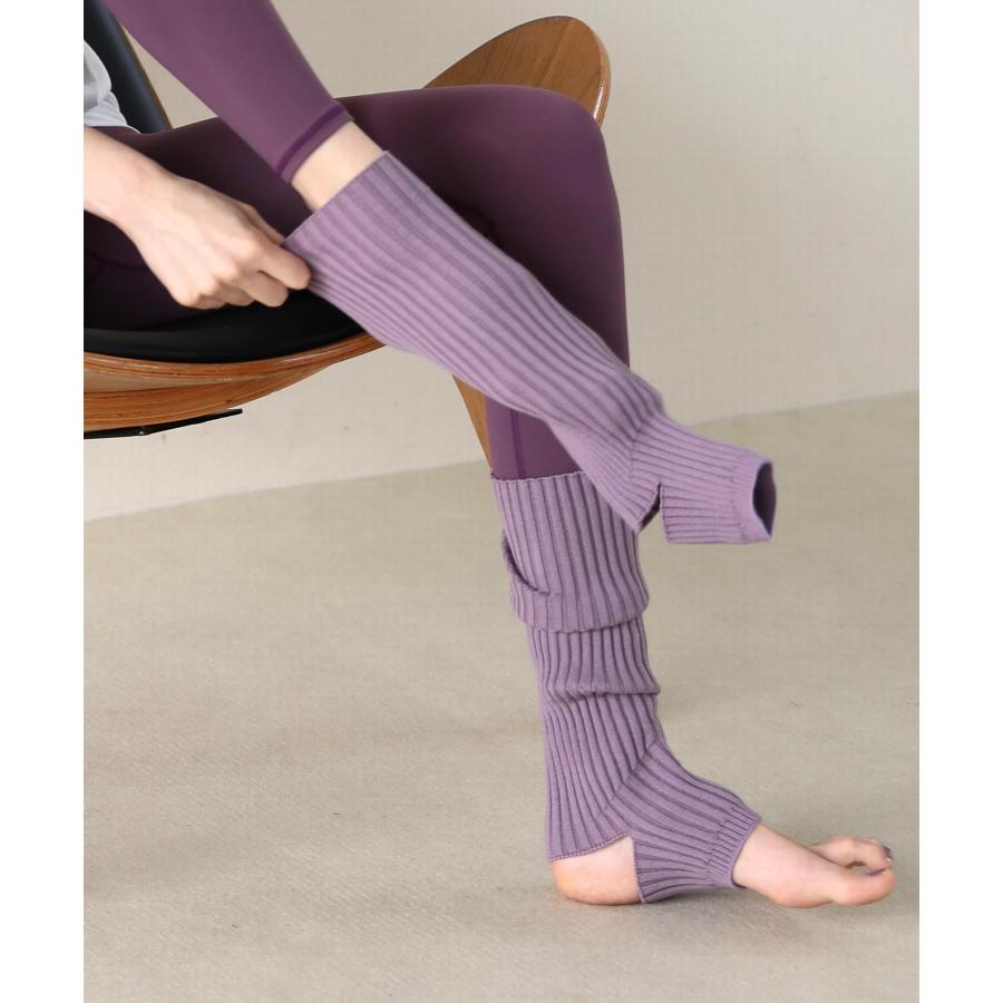 Julier（ジュリエ） ヨガ セール レッグウォーマー ミドル レディース