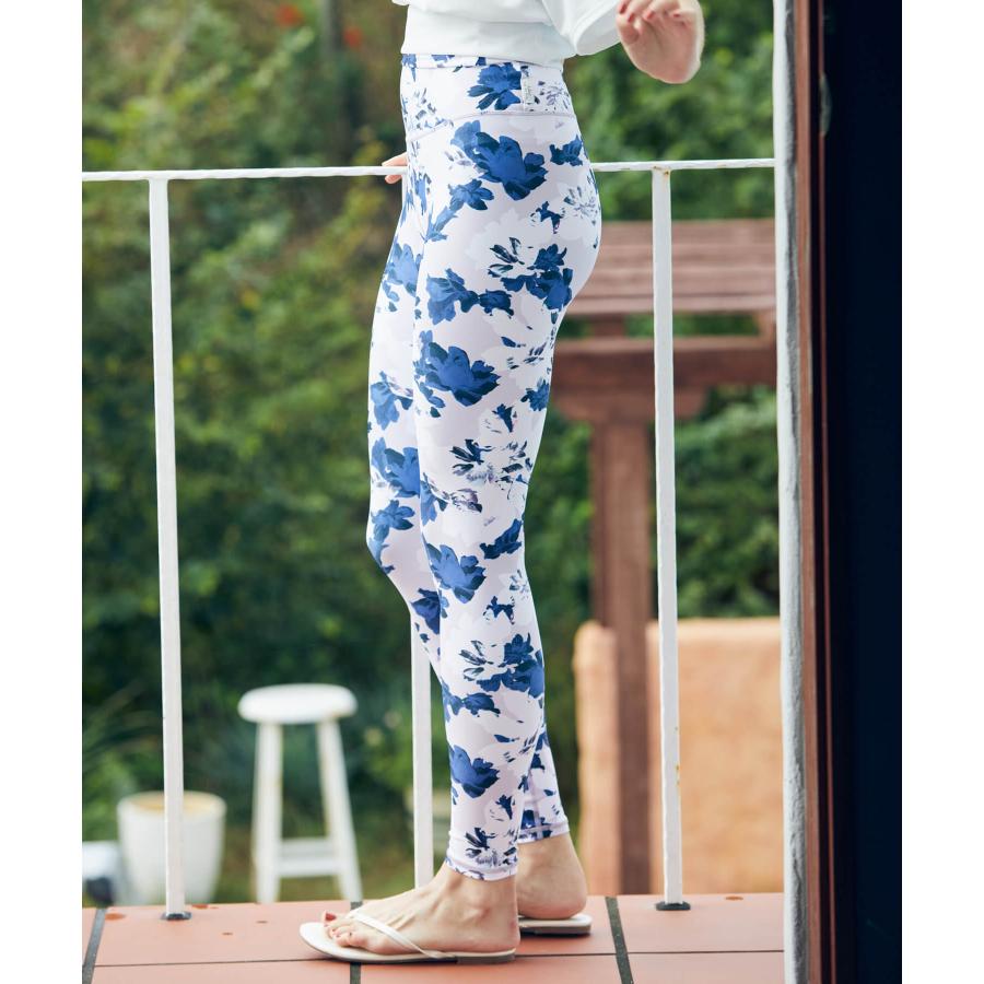 Julier（ジュリエ） ヨガ ウェア ヨガレギンス flash flowerプリント