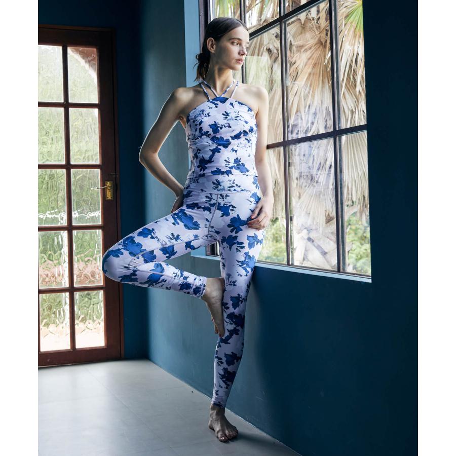 Julier（ジュリエ） ヨガ ウェア ヨガレギンス flash flowerプリント