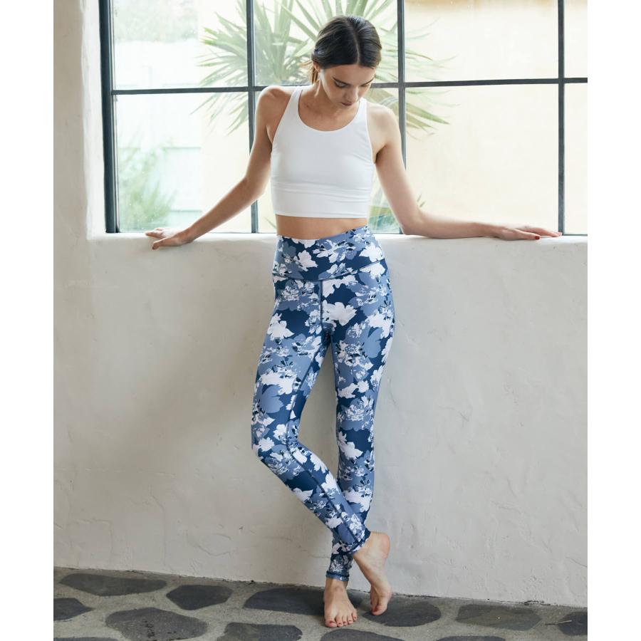 Julier（ジュリエ） ヨガ ウェア ヨガレギンス flash flowerプリント