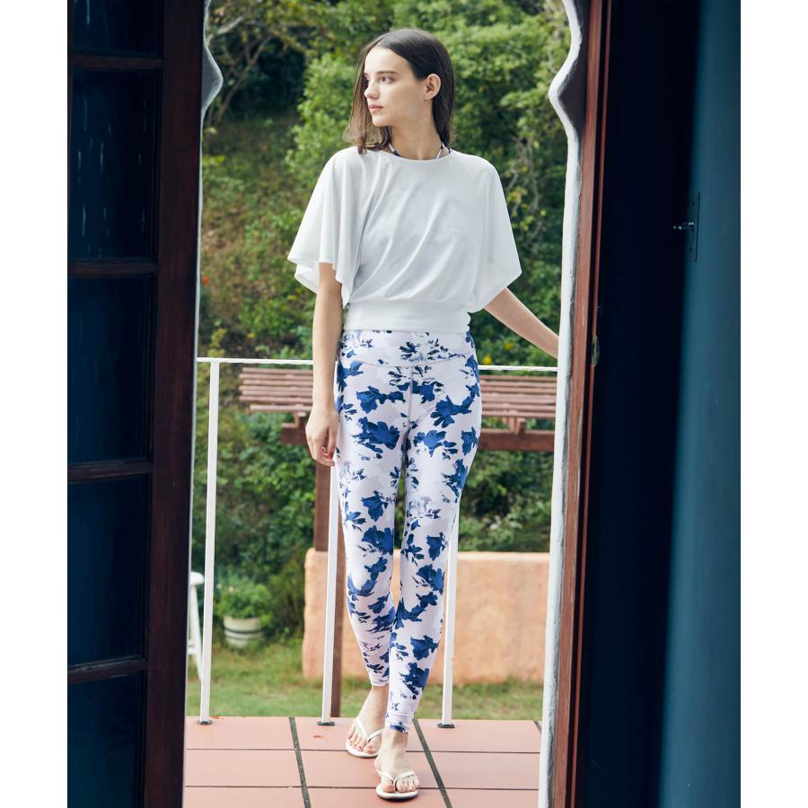 Julier（ジュリエ） ヨガ ウェア ヨガレギンス flash flowerプリント