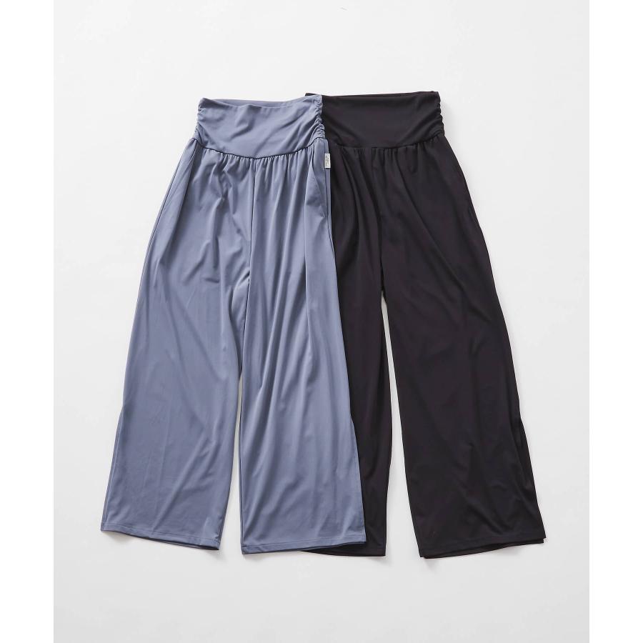 Julier ジュリエ ヨガ ウェア ヨガパンツ アクティブフロー2WAYパンツ b1961jup034 S/Mサイズ ヨガブランド ストレッチ ラフ ギャザー 2WAY 吸水速乾 新作 通年 | Julier | 01