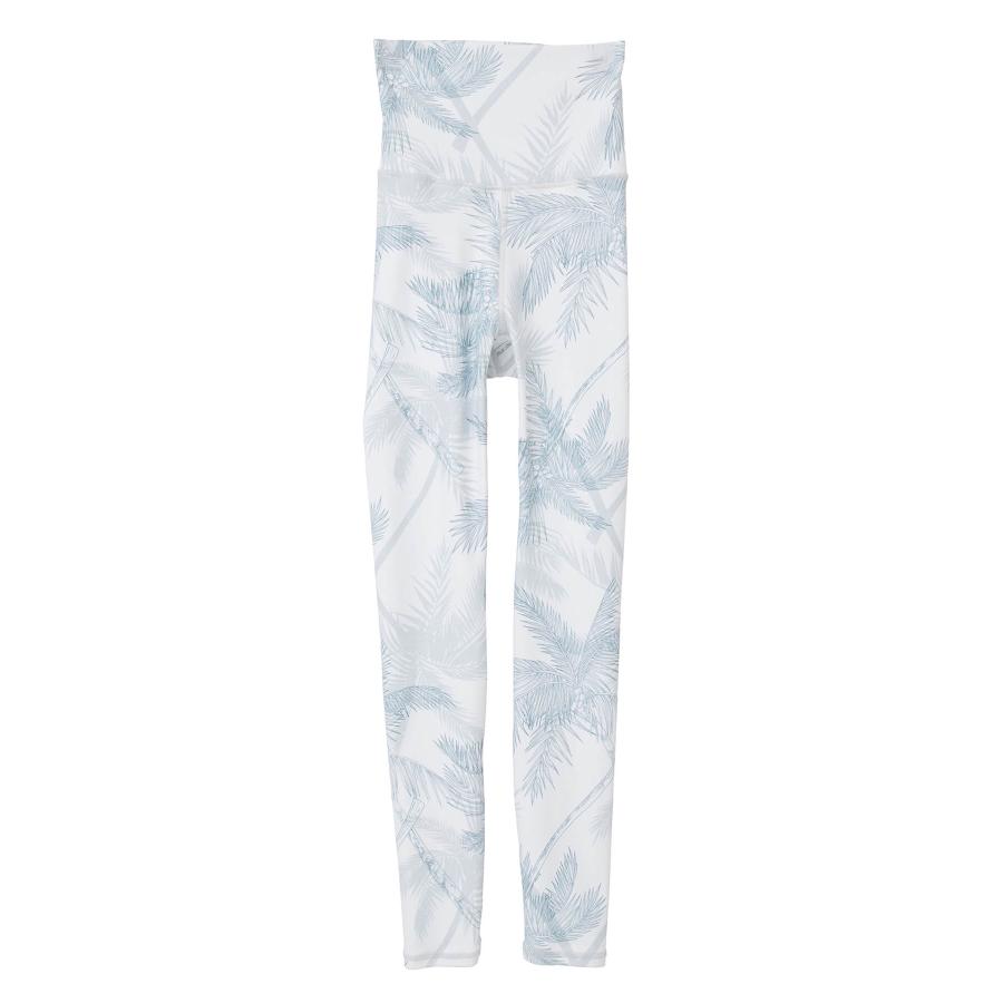 Julier ジュリエ ヨガウェア ボトムス レディース palm tree プリントスーパーハイレギンス B1962JUP030 ピラティスウェア 水着 海 プール ホットヨガ おしゃれ