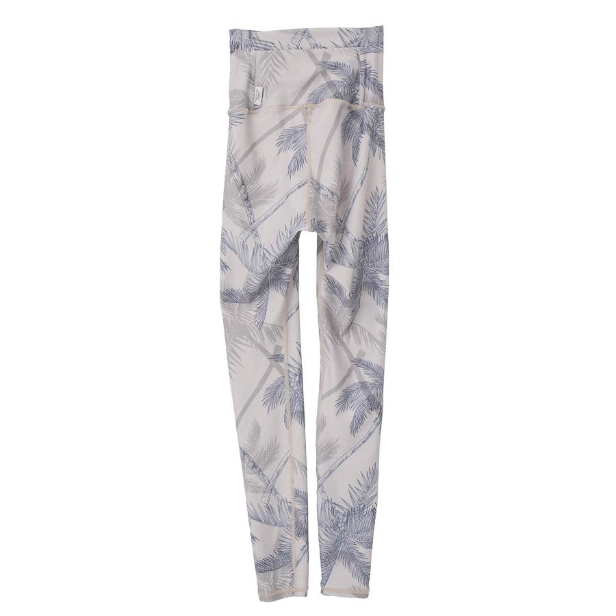 Julier ジュリエ ヨガウェア ボトムス レディース palm tree プリントスーパーハイレギンス B1962JUP030 ピラティスウェア 水着 海 プール ホットヨガ おしゃれ