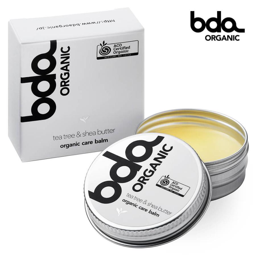 bda organic ビーディーエーオーガニック バーム オーガニック ケアバーム ティーツリー＆シアバター 15ml たかくら新産業 | bda ORGANIC