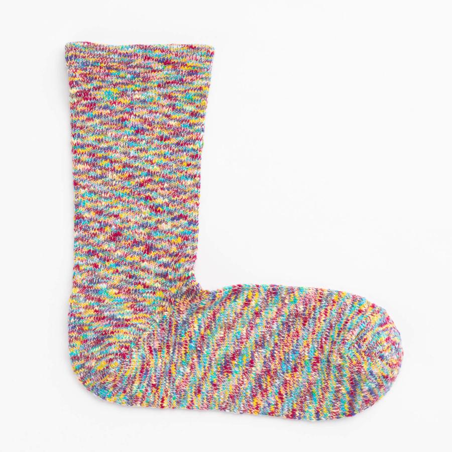 COMFYHOUSE コンフィーハウス 靴下 メンズ レディース クルー丈 ソックス 日本製 旧 ラソックス rasox スプラッシュコットン chl060lc1 | rasox | 10