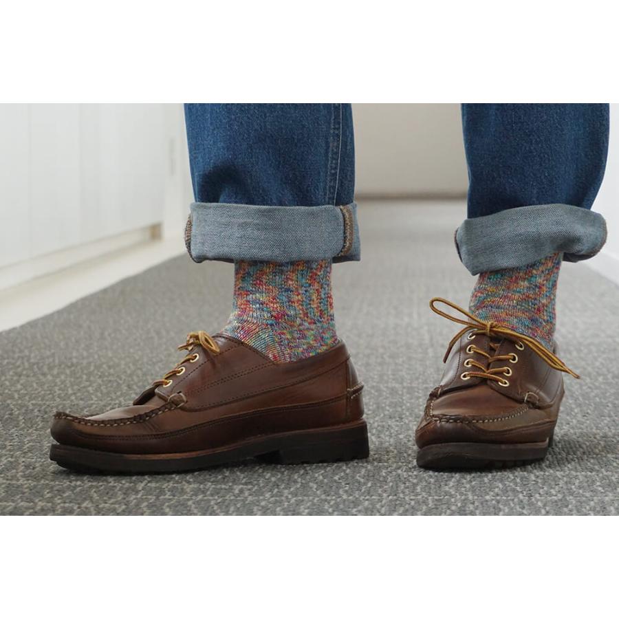 COMFYHOUSE コンフィーハウス 靴下 メンズ レディース クルー丈 ソックス 日本製 旧 ラソックス rasox スプラッシュコットン chl060lc1 | rasox | 15