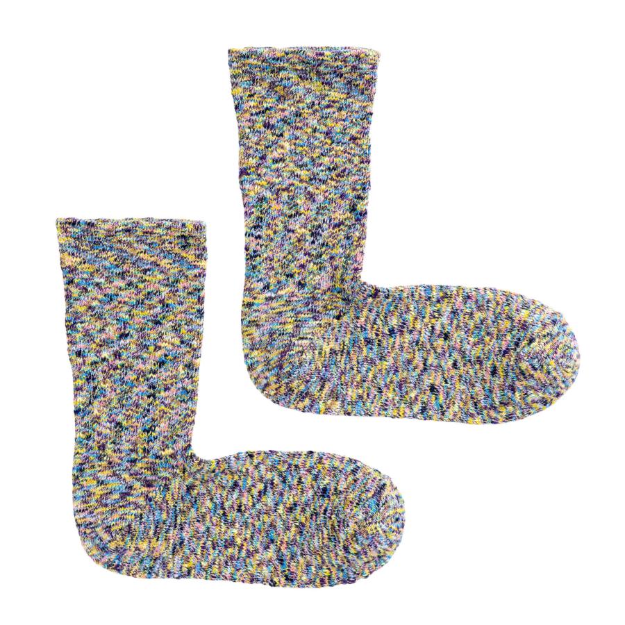 COMFYHOUSE コンフィーハウス 靴下 メンズ レディース クルー丈 ソックス 日本製 旧 ラソックス rasox スプラッシュコットン chl060lc1 | rasox | 04