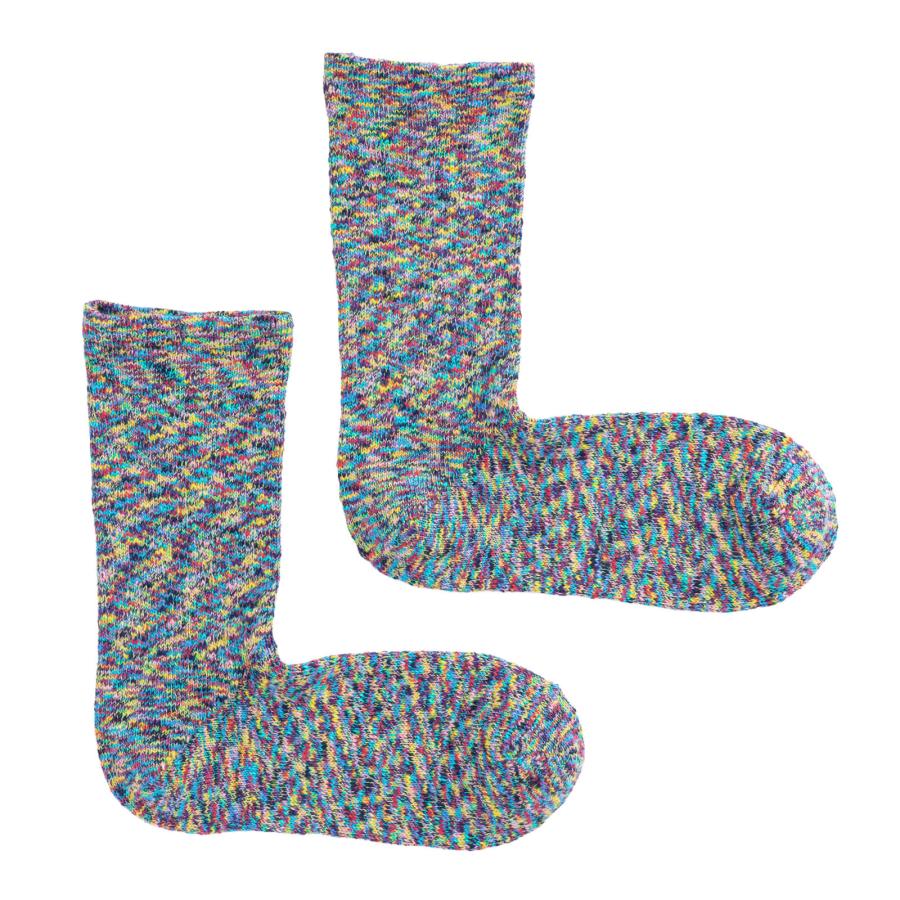 COMFYHOUSE コンフィーハウス 靴下 メンズ レディース クルー丈 ソックス 日本製 旧 ラソックス rasox スプラッシュコットン chl060lc1 | rasox | 07