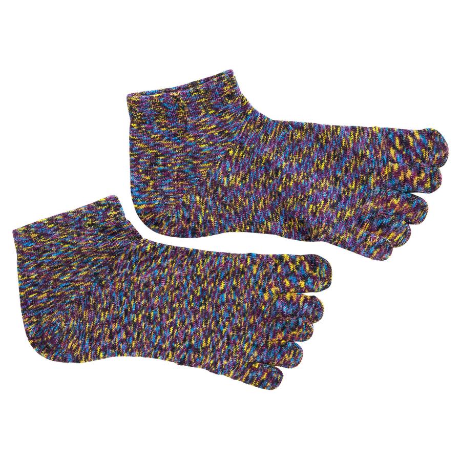 コンフィハウス 靴下 5本指靴下 メンズ レディース 5本指ソックス 五本指靴下 FFスプラッシュ・スニーカー chl220sn1 COMFYHOUSE スニーカーソックス くるぶしソ | rasox | 02