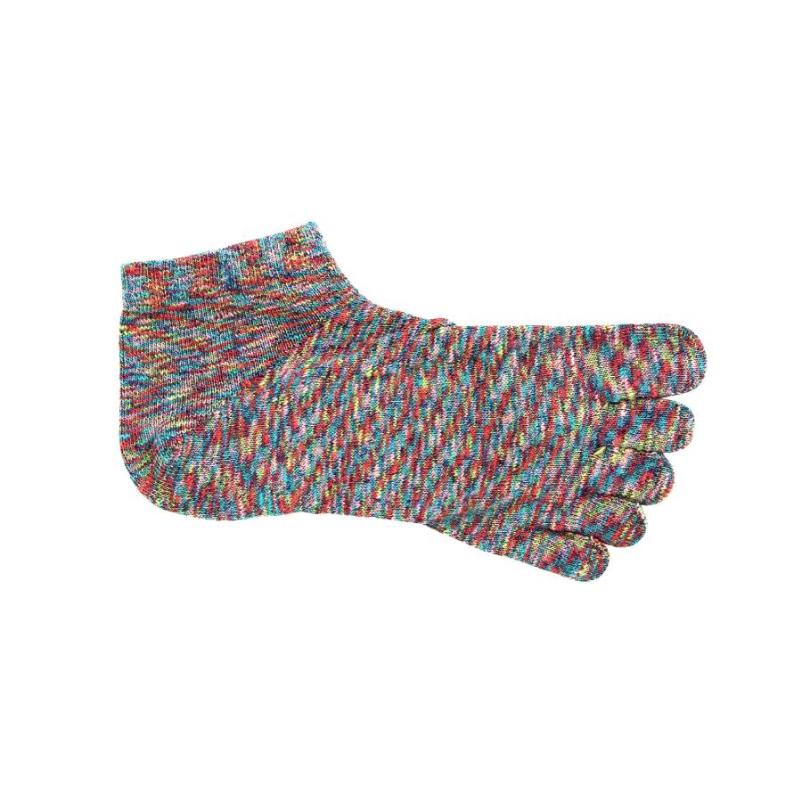 コンフィハウス 靴下 5本指靴下 メンズ レディース 5本指ソックス 五本指靴下 FFスプラッシュ・スニーカー chl220sn1 COMFYHOUSE スニーカーソックス くるぶしソ | rasox | 06