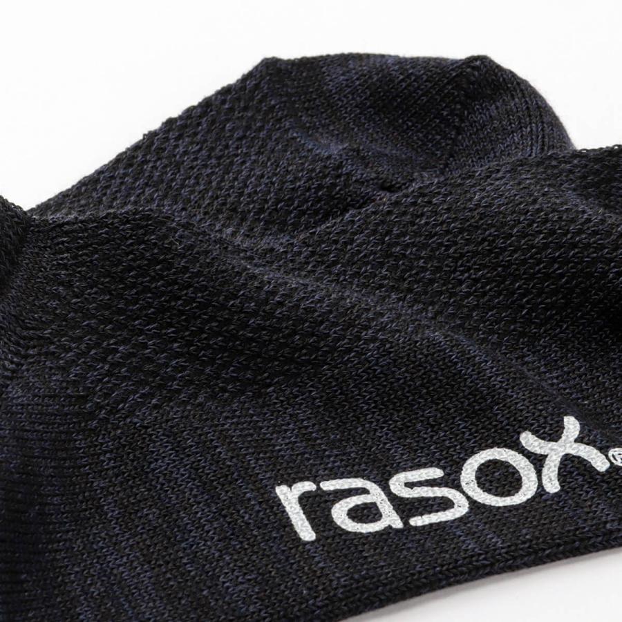 ラソックス rasox 靴下 ソックス メンズ レディース ラソックス クールネス・スニーカー CA251SN01 薄手タイプ 吸汗速乾 | rasox | 09