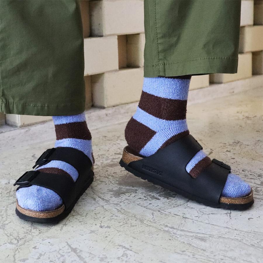 rasox 靴下 ラソックス ソフトタッチ・パネルボーダー CA222CR02 クルー丈 rasox(ラソックス)  メンズ レディース 日本製 | rasox | 10