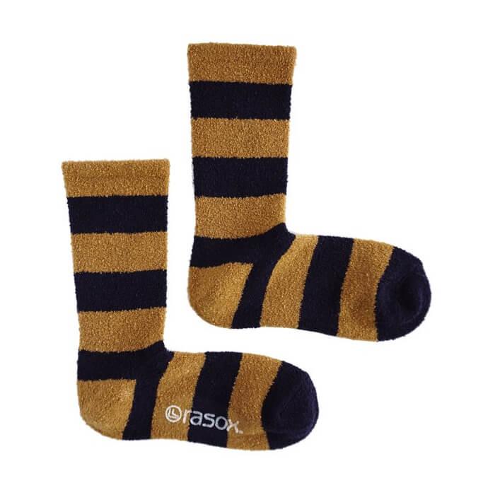 rasox 靴下 ラソックス ソフトタッチ・パネルボーダー CA222CR02 クルー丈 rasox(ラソックス)  メンズ レディース 日本製 | rasox | 03