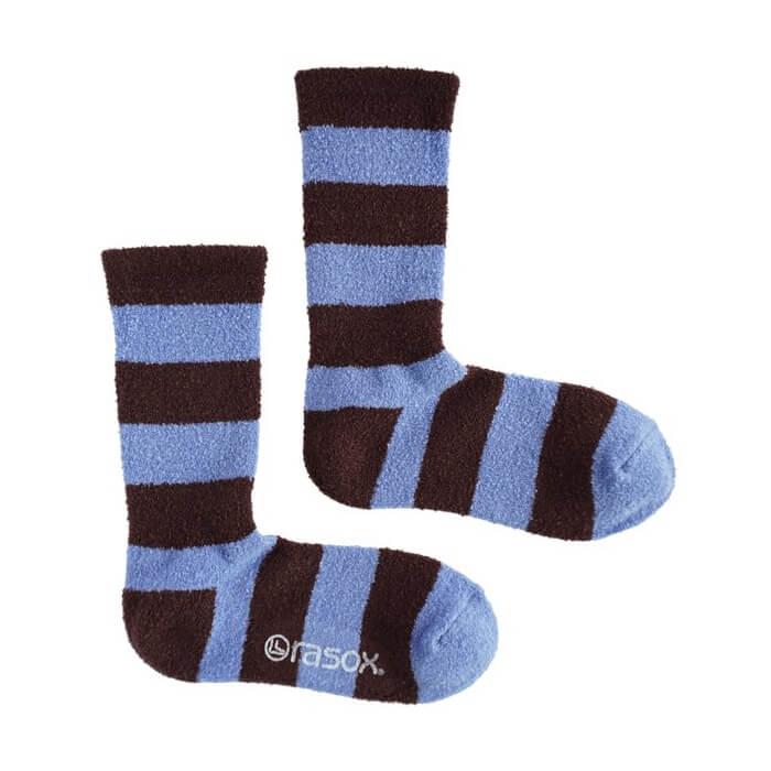 rasox 靴下 ラソックス ソフトタッチ・パネルボーダー CA222CR02 クルー丈 rasox(ラソックス)  メンズ レディース 日本製 | rasox | 04