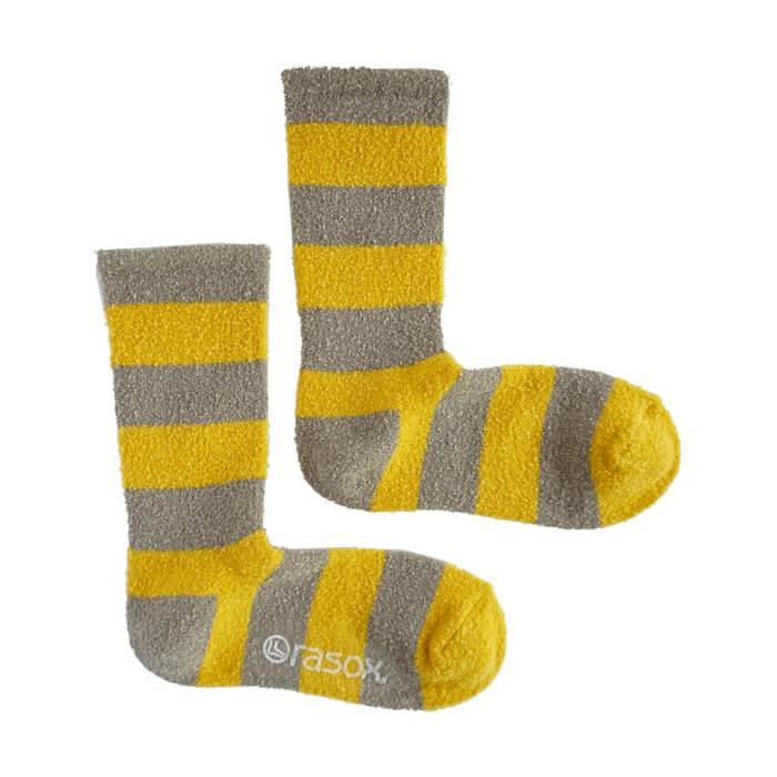 rasox 靴下 ラソックス ソフトタッチ・パネルボーダー CA222CR02 クルー丈 rasox(ラソックス)  メンズ レディース 日本製 | rasox | 05