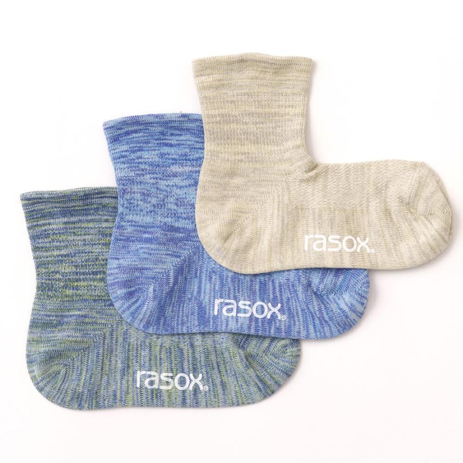 rasox ラソックス CA231LC01 クールドライ・ミッド ソックス 靴下 ソックス メンズ レディース スニーカー丈 ミッド丈 ショート丈 | rasox | 12