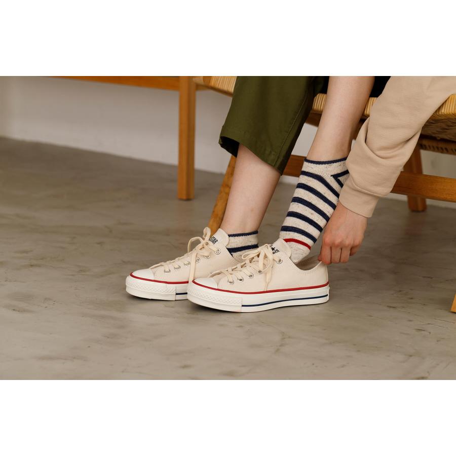 COMFY HOUSE コンフィーハウス 靴下 ソックス レディース メンズ 日本製 旧 ラソックス rasox コットンネップボーダー・スニーカー chl250sn1 chl061an ウォーキ | rasox | 11