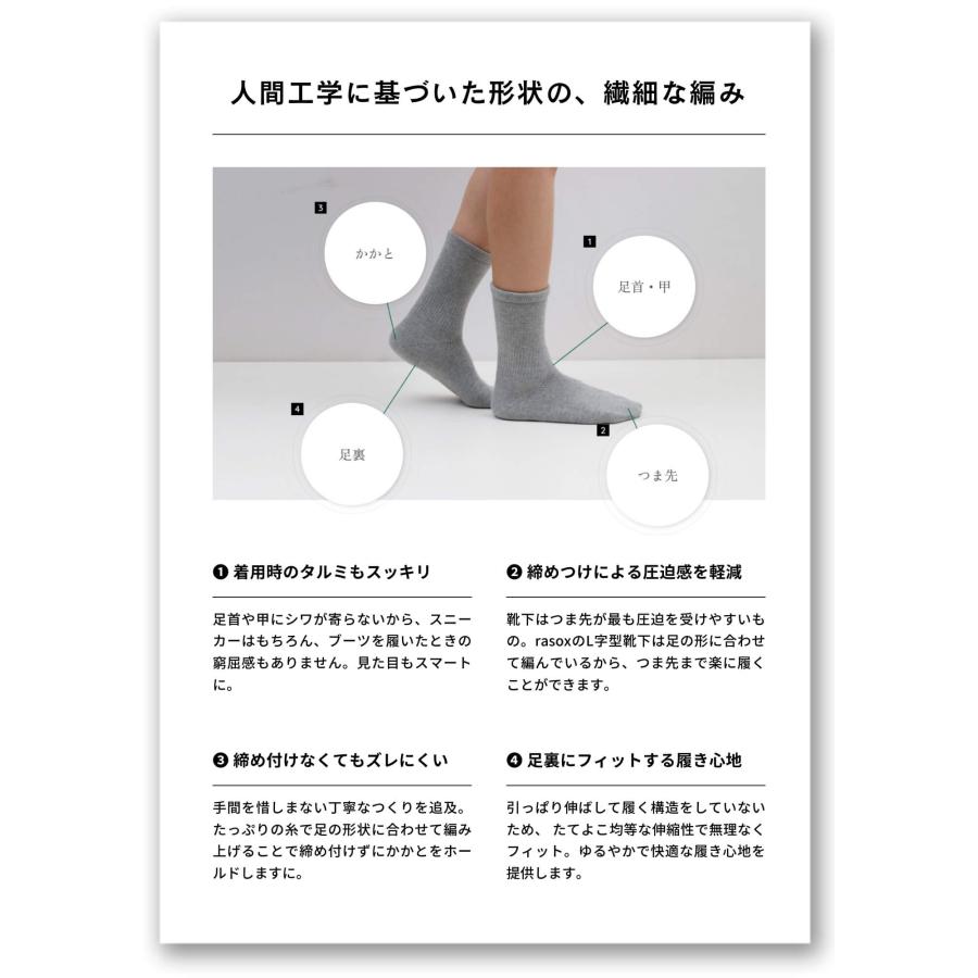 rasox(ラソックス) ラソックス 靴下 メンズ レディース アンクルソックス コットンネップボーダー・スニーカー CA250SN01 くるぶしソックス 送料無料 公式取扱店 | rasox | 13