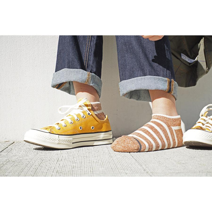 rasox(ラソックス) ラソックス 靴下 メンズ レディース アンクルソックス コットンネップボーダー・スニーカー CA250SN01 くるぶしソックス 送料無料 公式取扱店 | rasox | 16