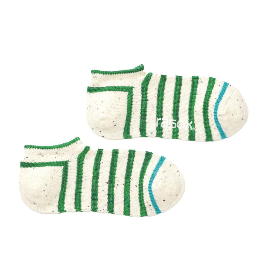 rasox(ラソックス) ラソックス 靴下 メンズ レディース アンクルソックス コットンネップボーダー・スニーカー CA250SN01 くるぶしソックス 送料無料 公式取扱店 | rasox | 03